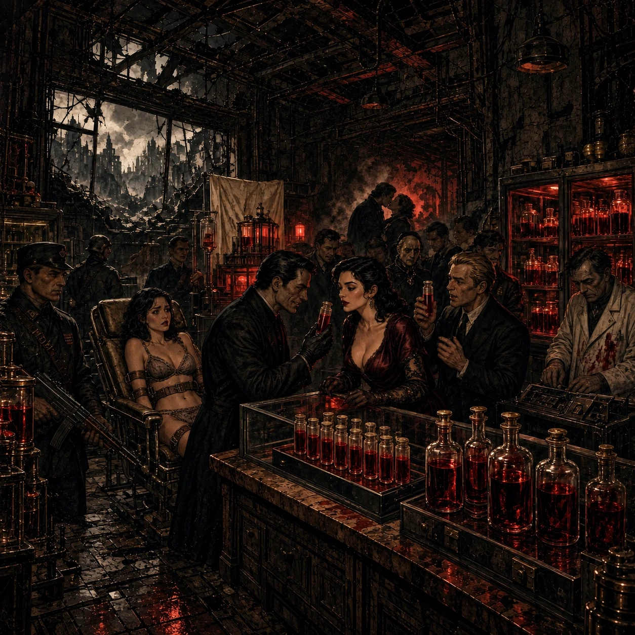 Иллюстрация: 🍷 Кровь как вино